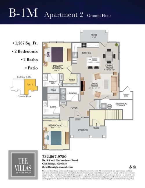 The Villas at Glenwood Floorplans