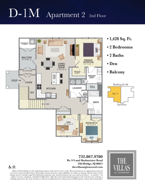 The Villas at Glenwood Floorplans