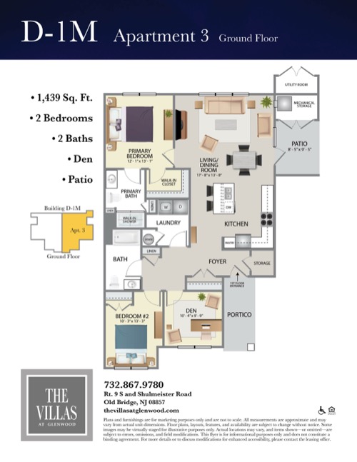 The Villas at Glenwood Floorplans