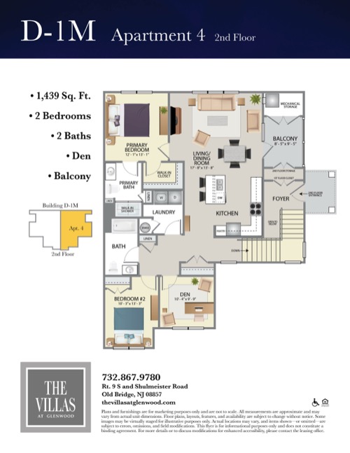 The Villas at Glenwood Floorplans